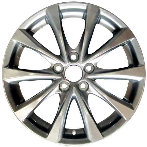 2013 lexus is350 wheel 18 light hyper aluminum 5 lug w74281lh 3