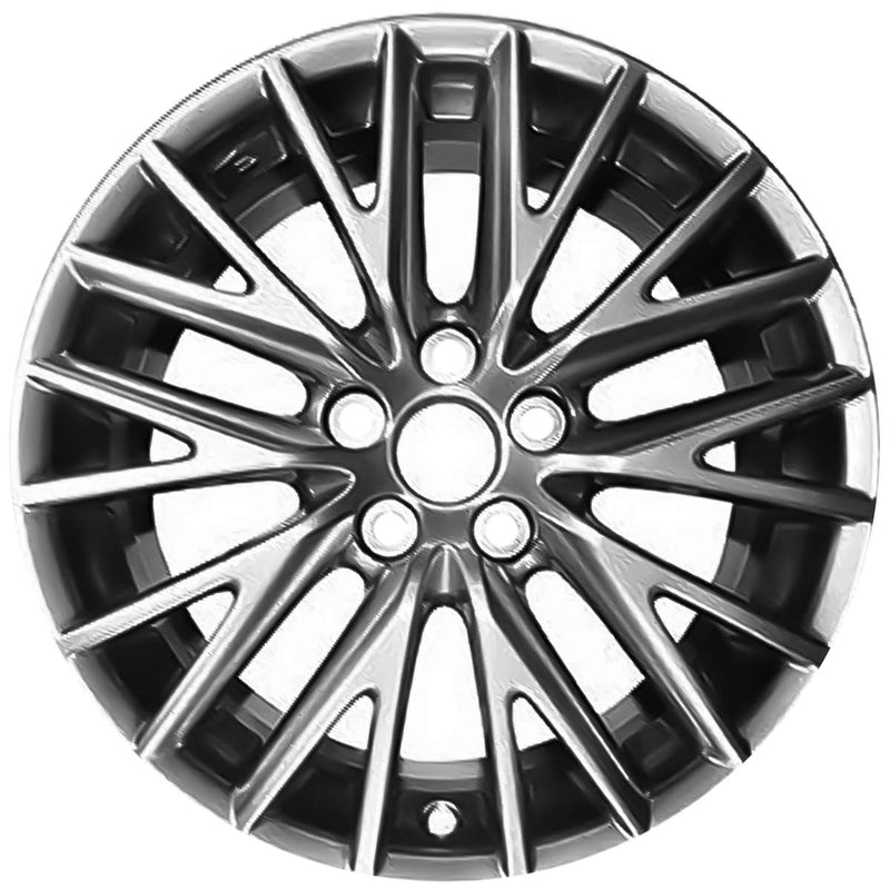 2019 lexus is300 wheel 18 light hyper aluminum 5 lug w74343lh 6