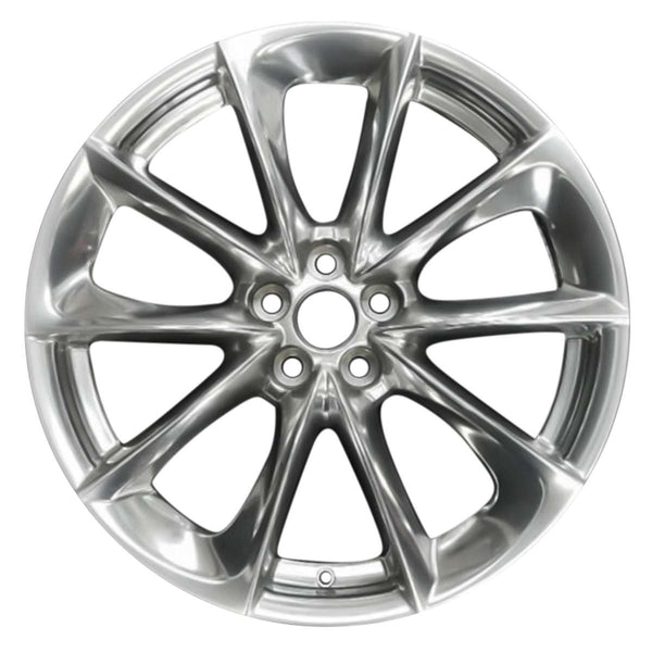 2020 lexus lc500 wheel 20 polished aluminum 5 lug w74357p 8