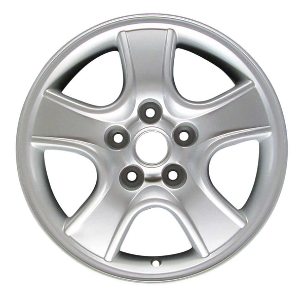 2008 kia sportage wheel 16 silver aluminum 5 lug w74586s 4