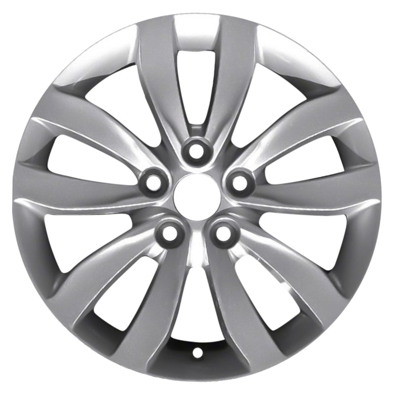 2014 kia rondo wheel 17 silver aluminum 5 lug w74682s 1