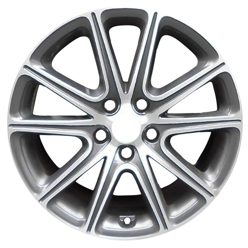 2019 kia soul wheel 18 machined charcoal aluminum 5 lug w74762mc 3