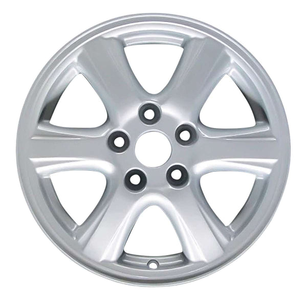 2008 toyota camry wheel 16 silver aluminum 5 lug w75166s 2