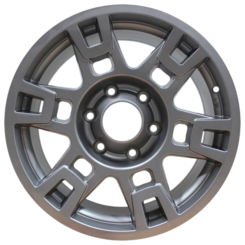 2022 toyota 4runner wheel 17 machined charcoal aluminum 6 lug rw75167mc 8