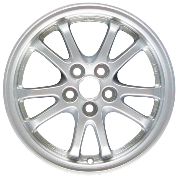 2021 toyota prius wheel 15 silver aluminum 5 lug w75202s 8