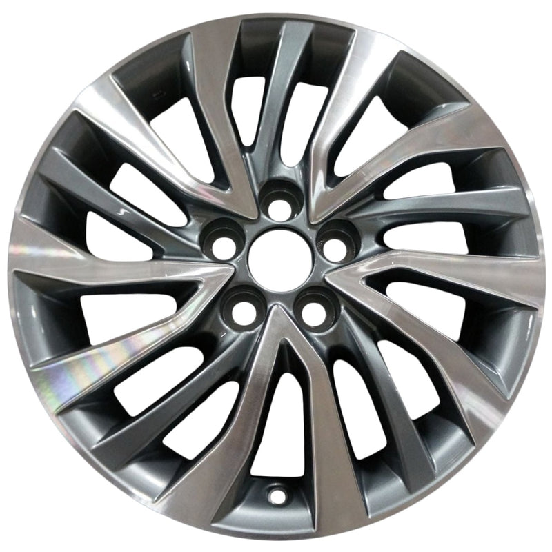 2020 toyota corolla 16 machined silver aluminum 5 lug rw75207ms 4