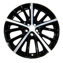 2019 Toyota 86 Rueda 18" Aluminio negro mecanizado 5 lengüetas W96838MB-1