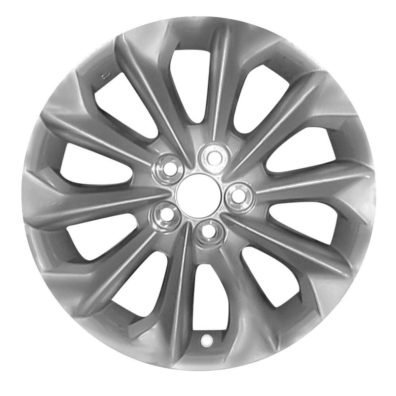 2022 toyota corolla wheel 16 silver aluminum 5 lug w75252s 3