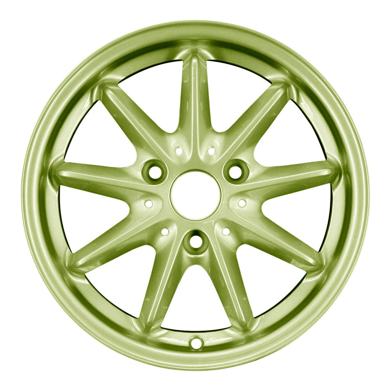 2009 smart car wheel 15 green aluminum 3 lug w85174gn 6