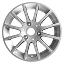 2010 smart car wheel 15 silver aluminum 3 lug w85175s 3