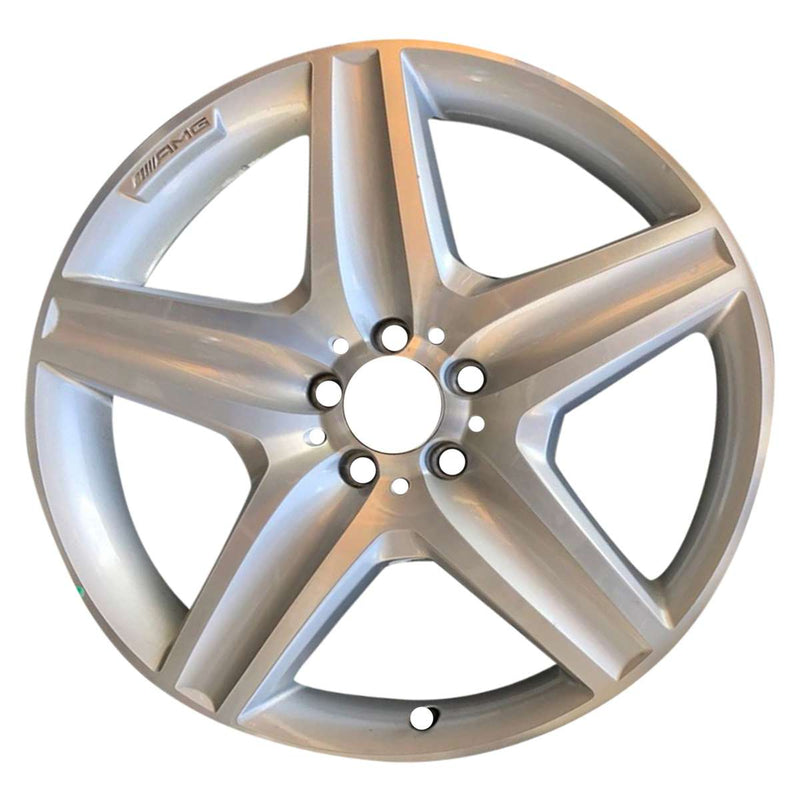 2013 mercedes r350 wheel 20 machined silver aluminum 5 lug w85244ms 3