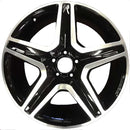 2015 mercedes ml350 wheel 20 machined gloss black aluminum 5 lug w85295mb 6