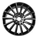 2019 Mercedes GLC43 Rueda 20" Aluminio negro brillante mecanizado 5 lengüetas W85484MB-9