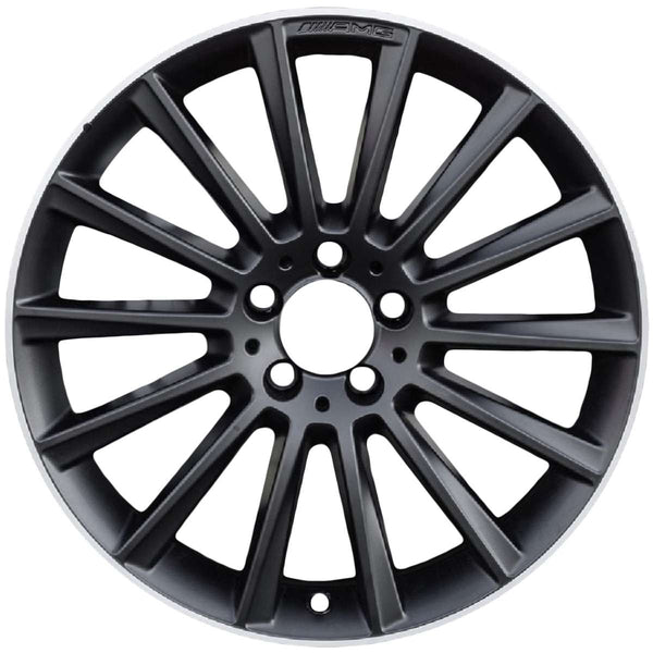 2019 Mercedes C43 Wheel 19" Black Aluminum 5 Lug W85575B-2