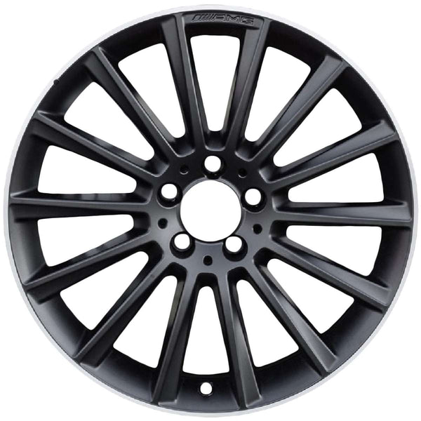 2019 Mercedes C43 Wheel 19" Black Aluminum 5 Lug W85576B-2