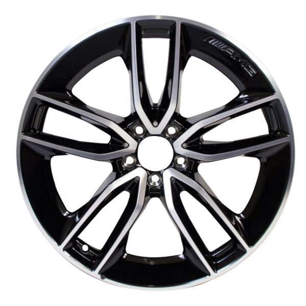 2019 Mercedes E53 Wheel 20" Machined Gloss Black Aluminum 5 Lug W85661MB-1