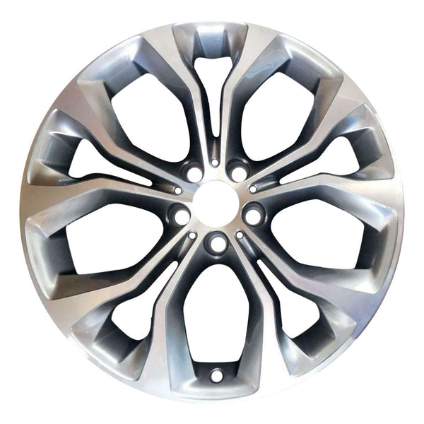 2015 BMW X5 Wheel 20" Machined Silver Aluminum 5 Lug W86055MS-2