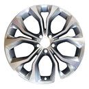 2019 BMW X6 Rueda 20" Aluminio plateado maquinado 5 lengüetas W86055MS-10