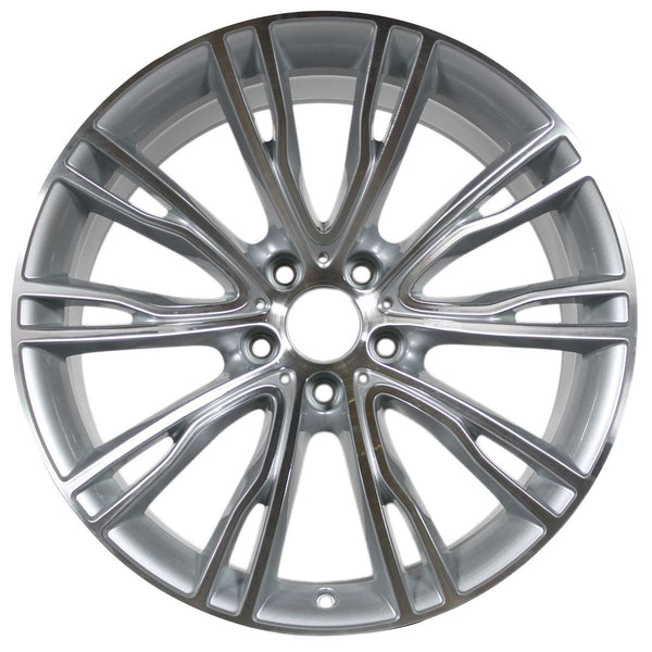 2015 BMW X5 Wheel 20" Machined Silver Aluminum 5 Lug W86056MS-5