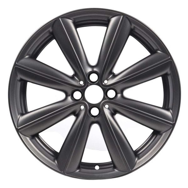 2014 Mini Cooper Wheel 18" Matte Black Aluminum 4 Lug W86072AB-1