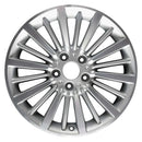 2016 BMW 335i Rueda 18" Aluminio plateado maquinado 5 Lug W86181MS-16
