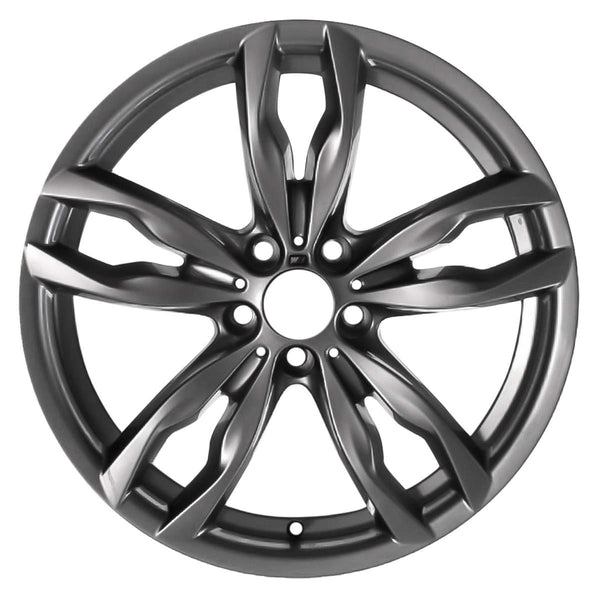 2016 BMW 650i Wheel 20" Charcoal Aluminum 5 Lug W86186C-4