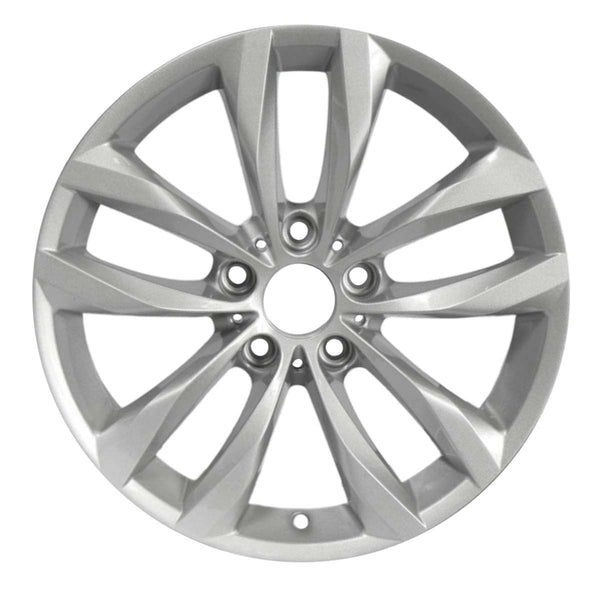 2016 BMW 528i Wheel 18" Silver Aluminum 5 Lug W86222S-1