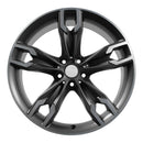 2019 BMW 530E Rueda 20" Aluminio Carbón Maquinado 5 Lug W86335MC-7
