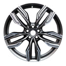 2019 BMW 740i Rueda 20" Aluminio Carbón Maquinado 5 Lug W86344MC-11