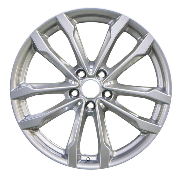 2019 BMW X3 Wheel 19" Silver Aluminum 5 Lug W86353S-2