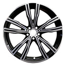 2020 BMW 840i Wheel 20" Machined Black Aluminum 5 Lug W86420MB-3