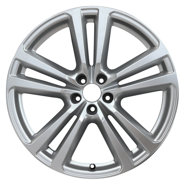 2018 Audi Q7 Wheel 20" Silver Aluminum 5 Lug W96044S-2