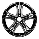 1995 Mazda B4000 Wheel 18" Machined Black Aluminum 5 Lug W96073MB-1