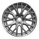 2018 porsche panamera wheel 21 machined hyper aluminum 5 lug w67501mh 1