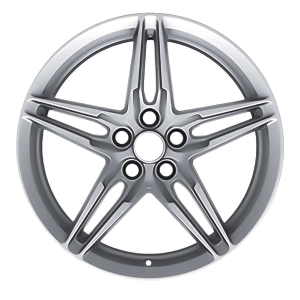 2020 ford mustang wheel 19 silver aluminum 5 lug w10164s 3