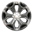2019 dodge ram wheel 22 polished charcoal aluminum 6 lug w2685pc 2