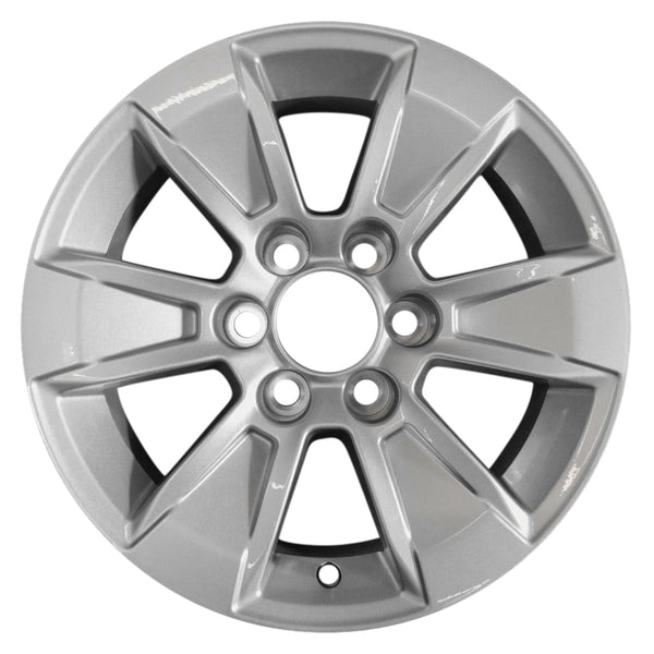 2019 gmc sierra wheel 17 silver aluminum 6 lug w5908s 7