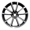 2018 BMW 640i Rueda 19" Aluminio Carbón Oscuro Maquinado 5 Lug W86409MDC-1