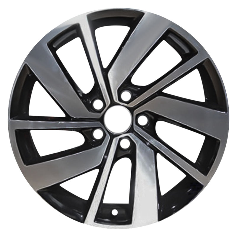 2021 volkswagen jetta wheel 18 black aluminum 5 lug rw70060b 3