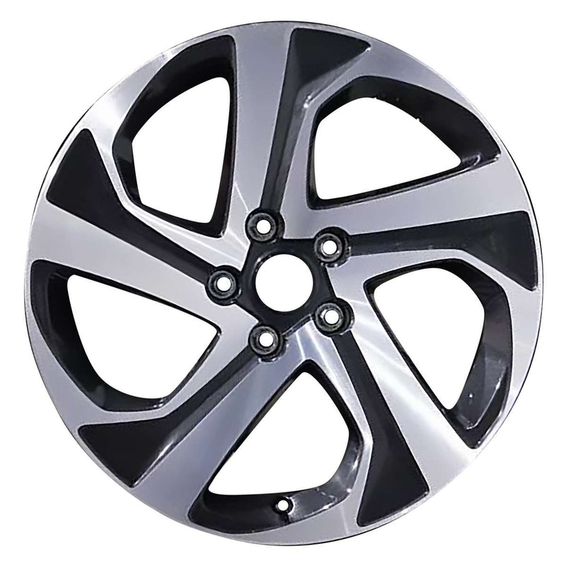 2022 subaru legacy wheel 18 machined charcoal aluminum 5 lug w68885mc 3