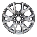 2020 GMC Acadia Rueda 18" Aluminio Carbón Maquinado 6 Lug W96652MC-1