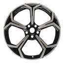 2019 Lamborghini Urus Wheel 22" Machined Charcoal Aluminum 5 Lug W96728MC-1