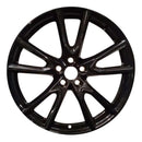 2020 Audi Q5 Wheel 20" Gloss Black Aluminum 5 Lug W96835GB-1