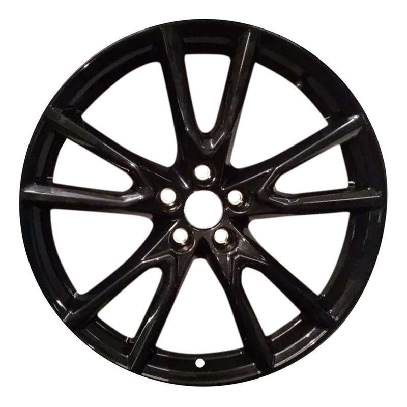 2020 Audi SQ Wheel 20" Gloss Black Aluminum 5 Lug W96835GB-2