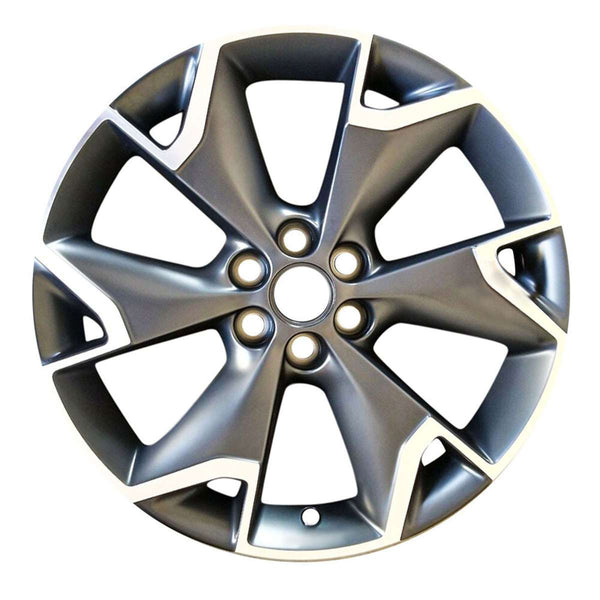 2020 Chevrolet Blazer Wheel 20" Machined Charcoal Aluminum 6 Lug W96841MC-1