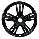 2018 Audi S6 Rueda 20" Aluminio negro brillante 5 lengüetas W96846GB-6