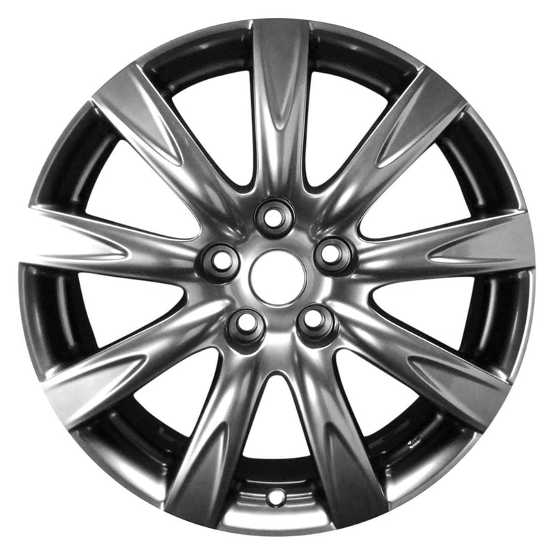 2014 Infiniti Q60 Wheel 18" Hyper Aluminum 5 Lug W97035H-1