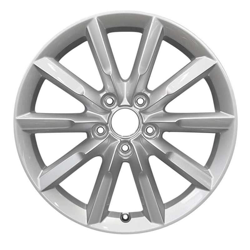 2016 Audi Q3 Rueda 17" Plata Aluminio 5 Lug W97644S-1