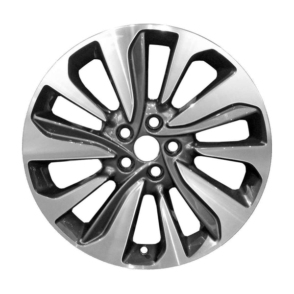 2019 buick encore wheel 18 machined dark charcoal aluminum 5 lug w4148mdc 3