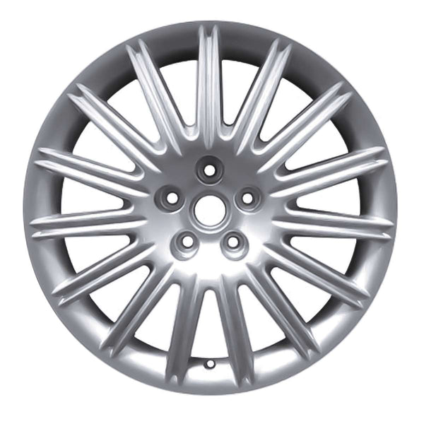 2002 Maserati Spyder Wheel 18" Silver Aluminum 5 Lug W98048S-2